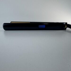CHI Digital Ceramic Flat Iron‎ Hair Straightener LCD Adjustable Heat Black Pro
